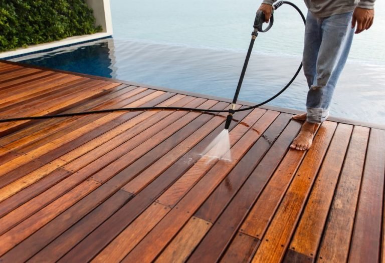 Should You Sand or Power Wash the Deck First? Explained